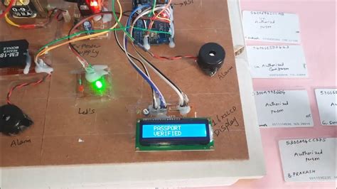 RFID ENABLED PASSPORT VERIFICATION SYSTEM USING 